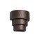 Luxury Lighting Hammerman 10in. High Banded Ceramic Outdoor Wall Light, Antique Bronze Finish HM124 ABr u/d-7 - alternate 2